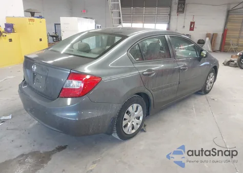 2012 Honda Civic Lx z USA, uszkodzony, nr VIN 19XFB2F50CE355314